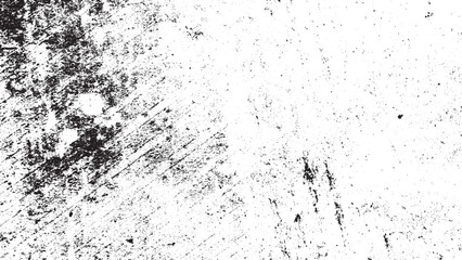 Abstract Black and White Grunge Scratch Texture Overlay