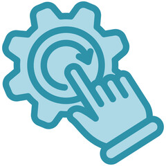 Action Icon Mini Illustration Icon. Use For Modern Concept, Print, Ui, Ux Kit, Web And App Development. Vector Related To Office, Education, Examination And More