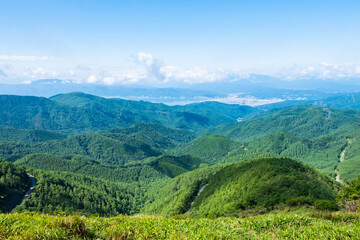 Obraz premium 鷲ヶ峰 ハイキング トレッキング