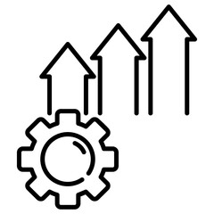 Development Icon Outline