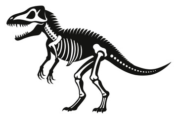 Obraz premium T rex dinosaur vector illustration in cartoon style