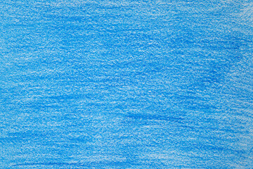 Blue Crayon Texture Artistic Background