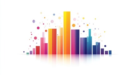 Colorful abstract graphic design