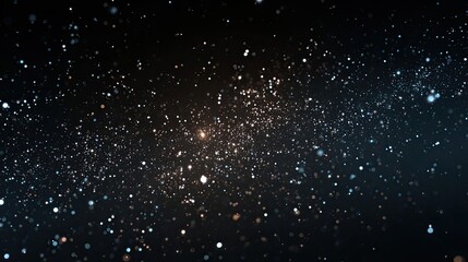 Obraz premium Starry night sky, densely packed with glittering points of light