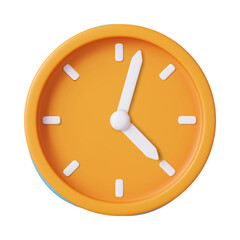 3d rendering watch isolated on transparent background 