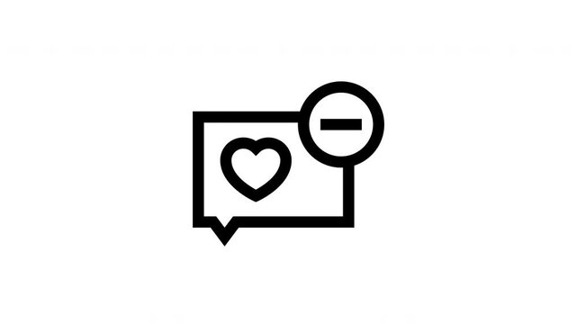 Unlike minimalist line animation