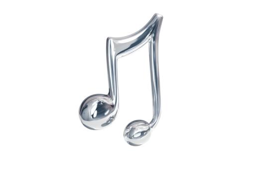  Elegant Acoustic Guitar with Glossy Finish, Front View, Transparent Background