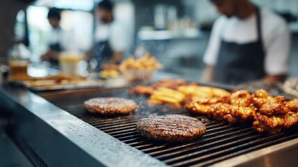 Delicious Grill: Burgers, Wings, and Fries