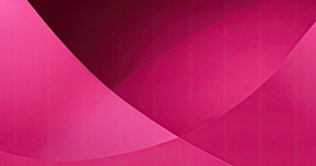 Abstract, overlapping, vibrant pink and deep maroon shapes