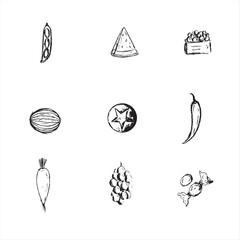 A COLLECTION OF VARIOUS TYPES OF ILLUSTRATION SKETCHES