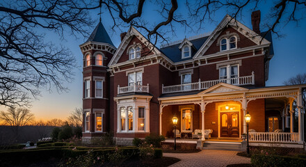 Obraz premium church at night