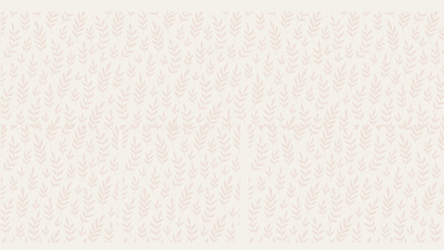 Subtle floral pattern in light beige background