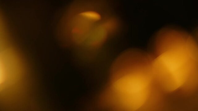 defocused lights bokeh overlay