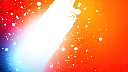 Abstract vibrant splash art