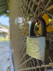 padlock and chain