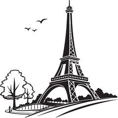 Obraz premium eiffel tower in paris