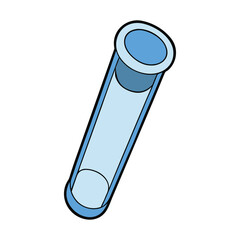 A sleek, transparent glass tube designed for precision and durability, perfect for scientific experiments, lab work, or creative displays, combining clarity with strength.
