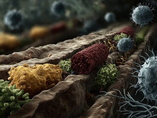 Microscopic Cellular Structures