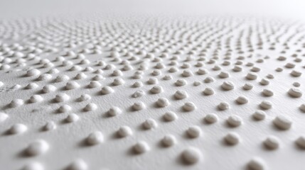 White texture, dotted surface, a clean and minimalistic backdrop. Use for medical, cosmetic, or abstract design projects.