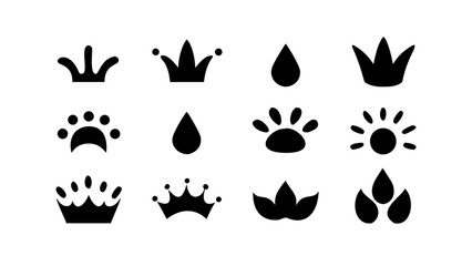 Collection of assorted fresh fruits apple banana