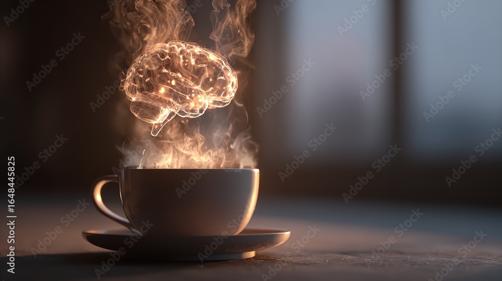 Poster coffee boost: a brain power enhancing brew concept for cognition and memory