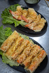 タイのバンコクのおいしい食事 