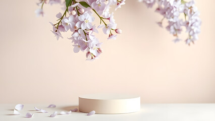 Elegant Cherry Blossom Display – Nature-Inspired Minimalism