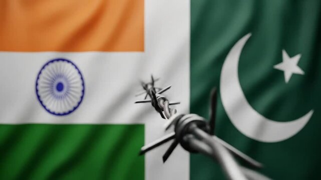 IndiaPakistan Border A Symbol of Division.
