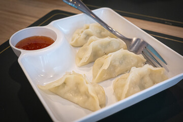 タイのバンコクのおいしい食事 