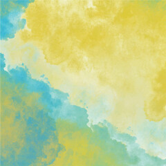 Watercolor yellow and blue element for sale banners, posters, labels, wallpaper, scrapbooking, birthday party decorations, invitations card, printing labels, greeting cards, background, et
