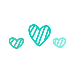 doodle child heart