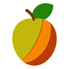 vector illustration of an Apple 
