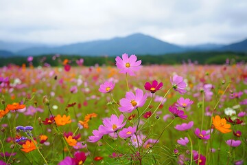 Fototapeta premium field of flowers