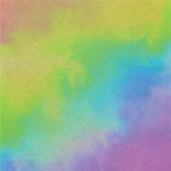 Beautiful rainbow colored watercolor element for sale banners, posters, labels, wallpaper, scrapbooking, birthday party decorations, invitations card, printing labels, greeting cards, background