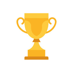 Golden trophy symbolizing achievement and success, perfect for celebrating victories and inspiring excellence