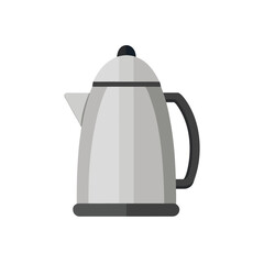 Fototapeta premium Sleek modern electric kettle, kitchen appliance essential for brewing hot beverages with style and ease.