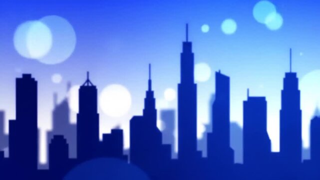 night city skyline