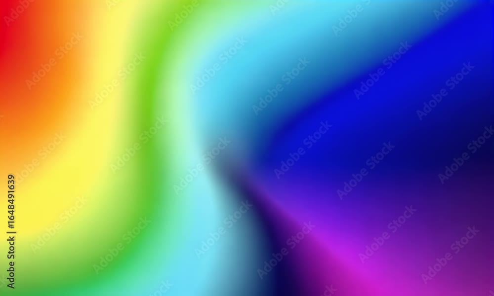 Poster a gradient background with a rainbow color scheme, soft edges, and blurred details.
