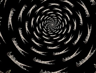 Imaginatory fractal abstract background Image