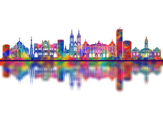 Bialystok Poland Skyline Cityscape Skyscraper