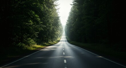 Forest Road Light at the End.