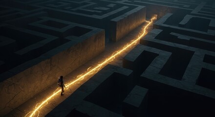 Navigating the Labyrinth of Life: Finding the illuminated path through uncertainty and choices