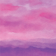 Watercolor pink and purple gradient element for sale banners, posters, labels, wallpaper, scrapbooking, birthday party decorations, invitations card, printing labels, greeting cards, background, et