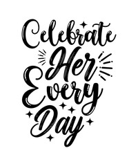 women's day svg vector designs