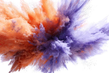 Exploding colors in a vibrant abstract design