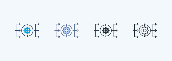 Parallel Processing Multiple Style Icon Collection