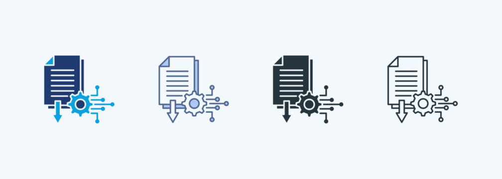 Data Extraction Multiple Style Icon Collection
