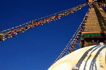 boudhanath stupa in kathmandu nepal