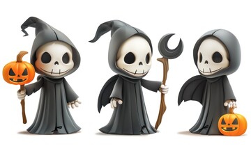 Obraz premium Halloween character halloween festival outdoors.