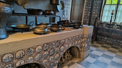 Old Dutch style kitchen 